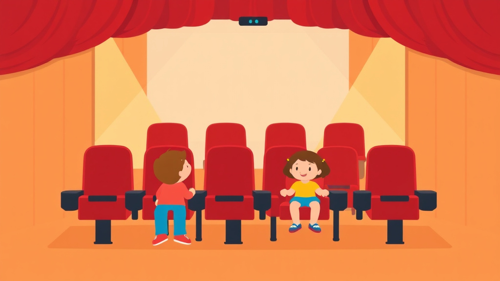 An informative visual explaining sensory Friendly Movie Theaters for beginners and professionals