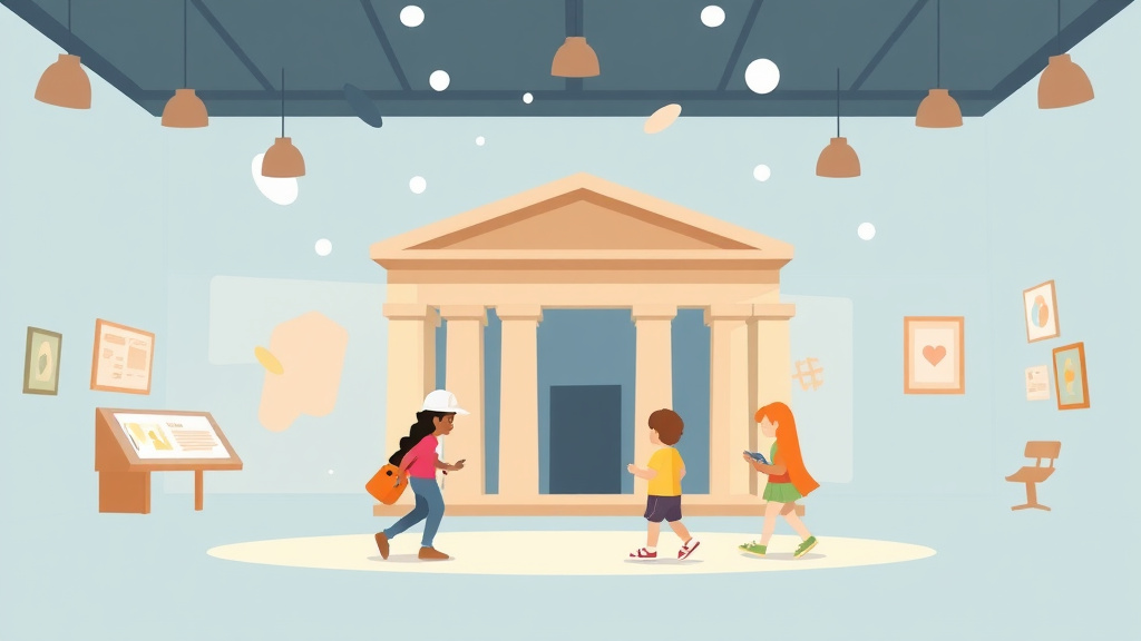 Educational graphic covering the essentials of sensory Friendly Museums