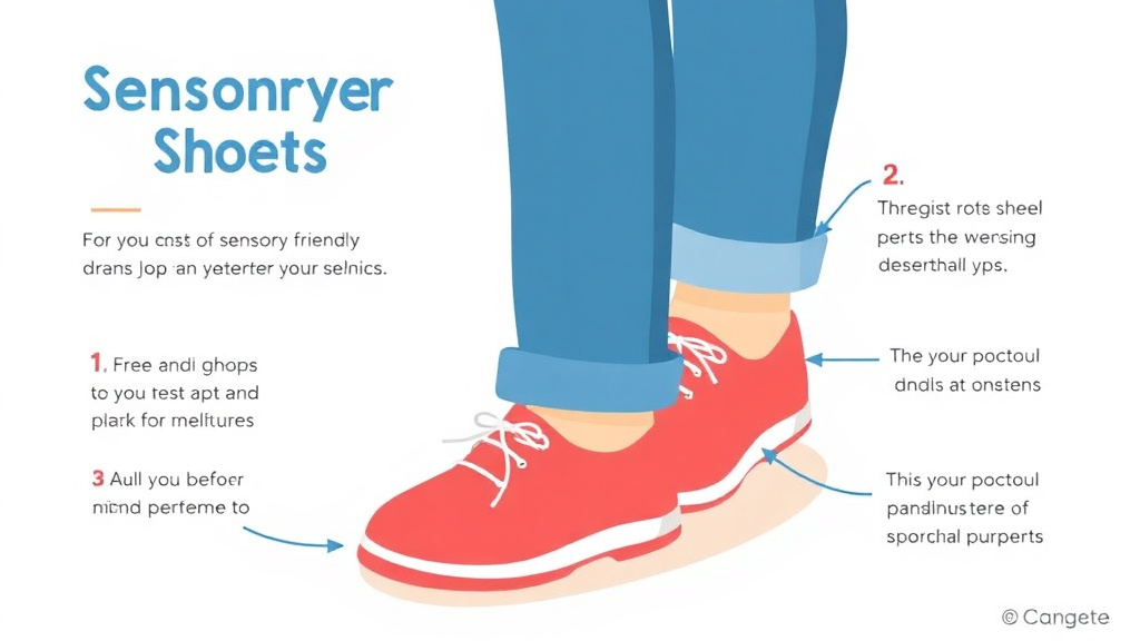 Practical checklist visual for sensory Friendly Shoes For Children