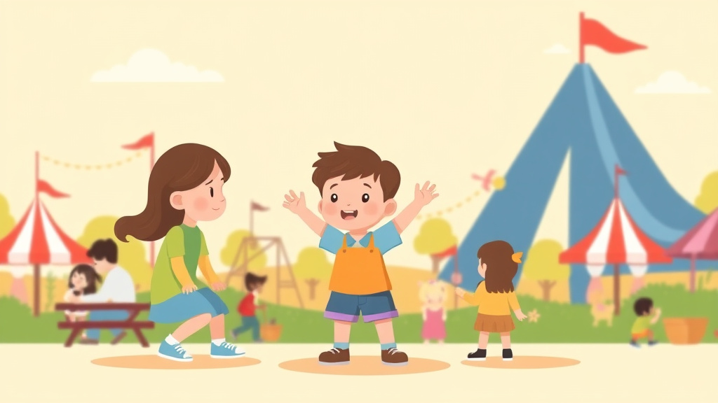 Visual overview of sensory Friendly Theme Parks with key concepts highlighted