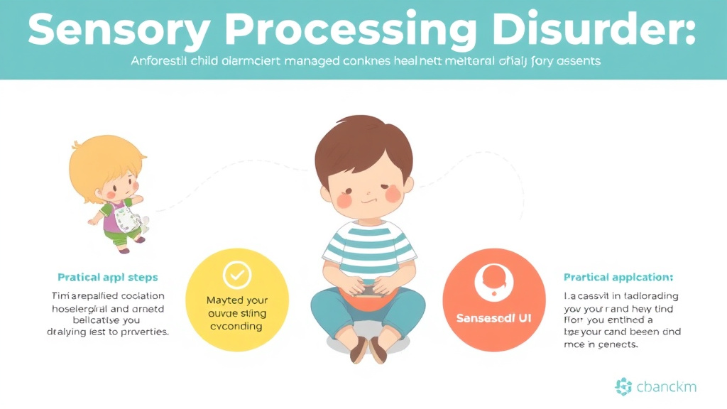 Step-by-step visual guide for implementing sensory Processing Disorder Vs Autism