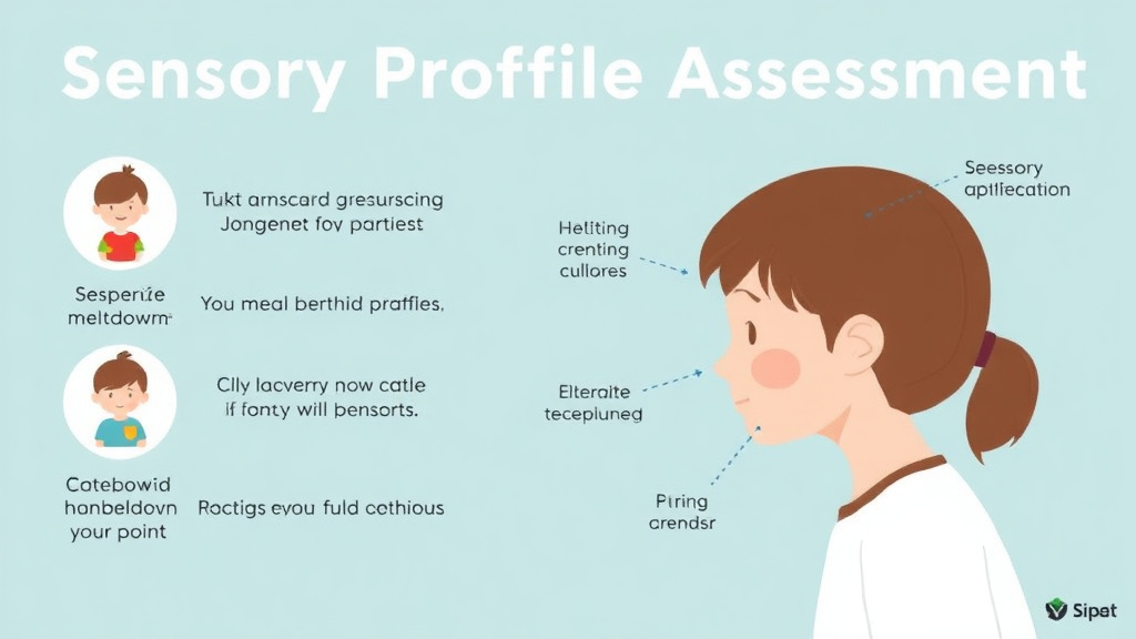Process flow illustration for putting sensory Profile Assessment Explained into action
