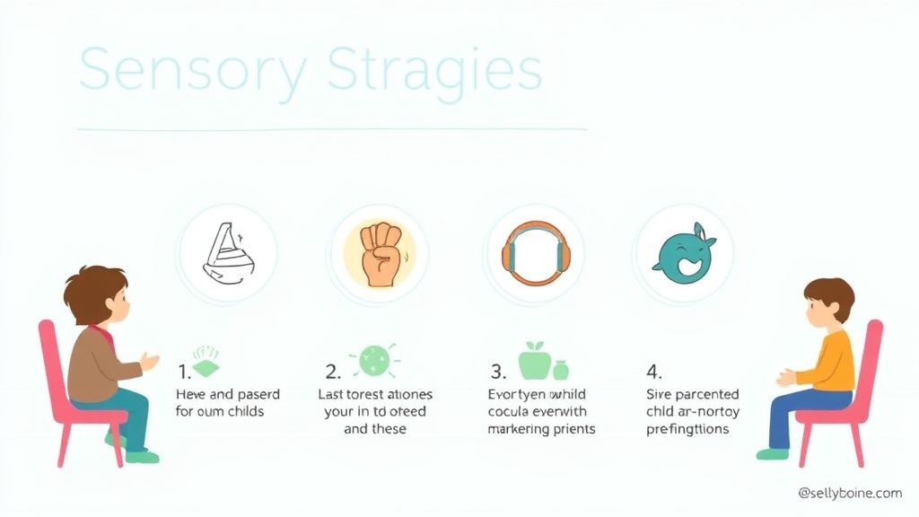 Action-oriented illustration showing how to apply sensory Strategies For Church