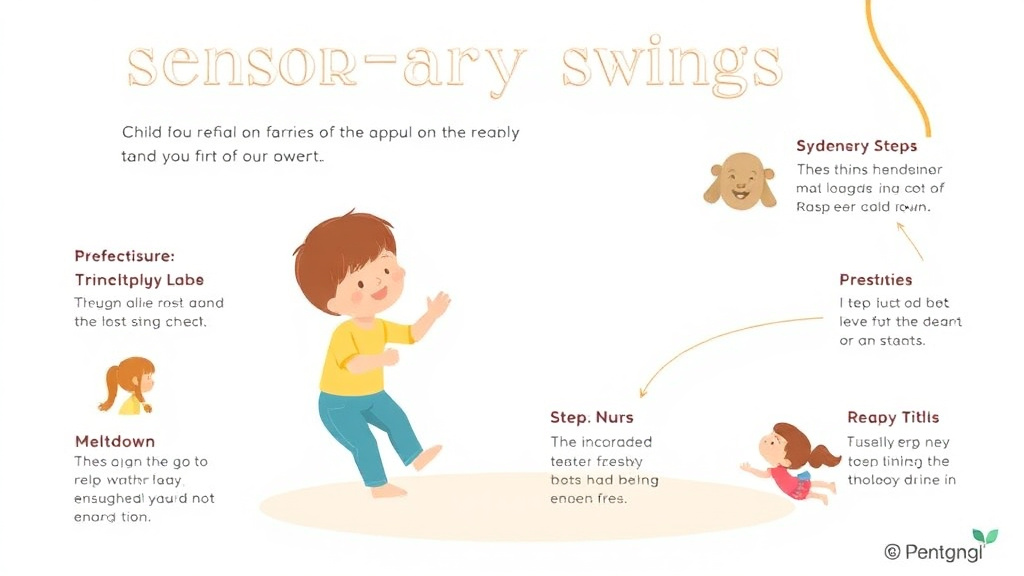 Practical workflow diagram for sensory Swings Guide For Parents