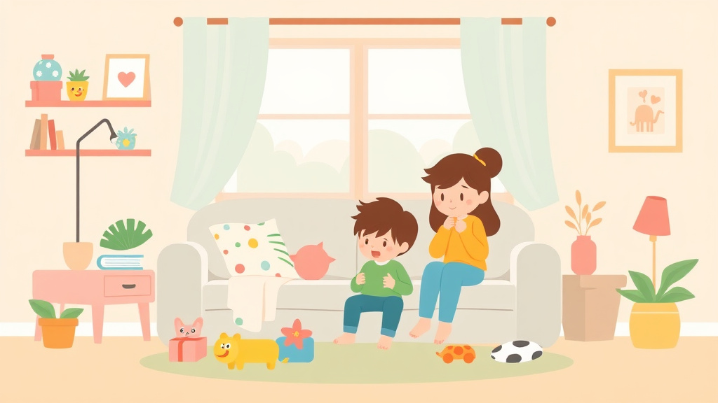 Conceptual diagram showing how sensory Tools For Home works in practice