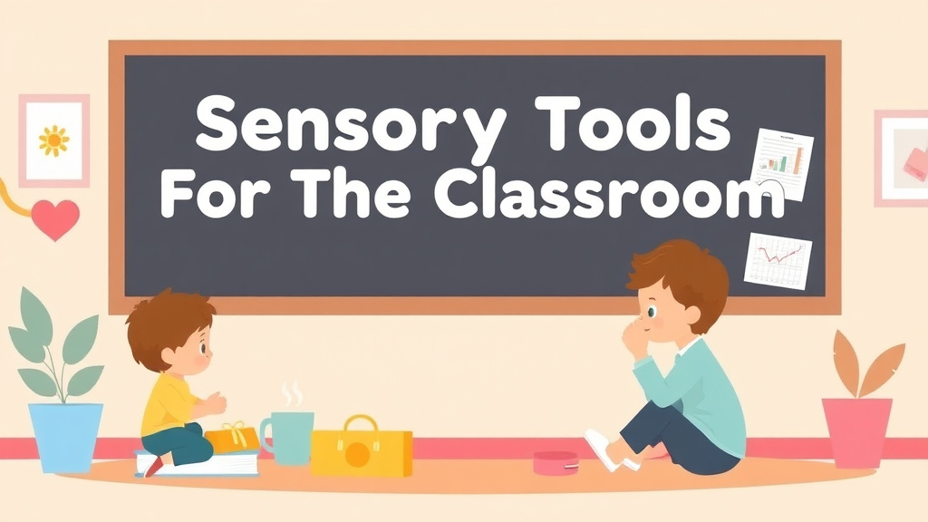Conceptual diagram showing how sensory Tools For The Classroom works in practice
