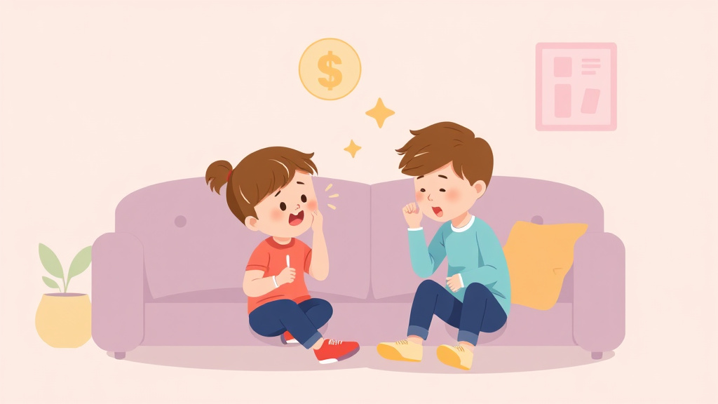 A professional illustration depicting vestibular Processing Issues In Children