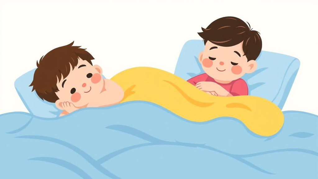 A professional illustration depicting weighted Blankets Guide