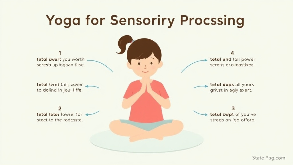 Practical checklist visual for yoga For Sensory Processing