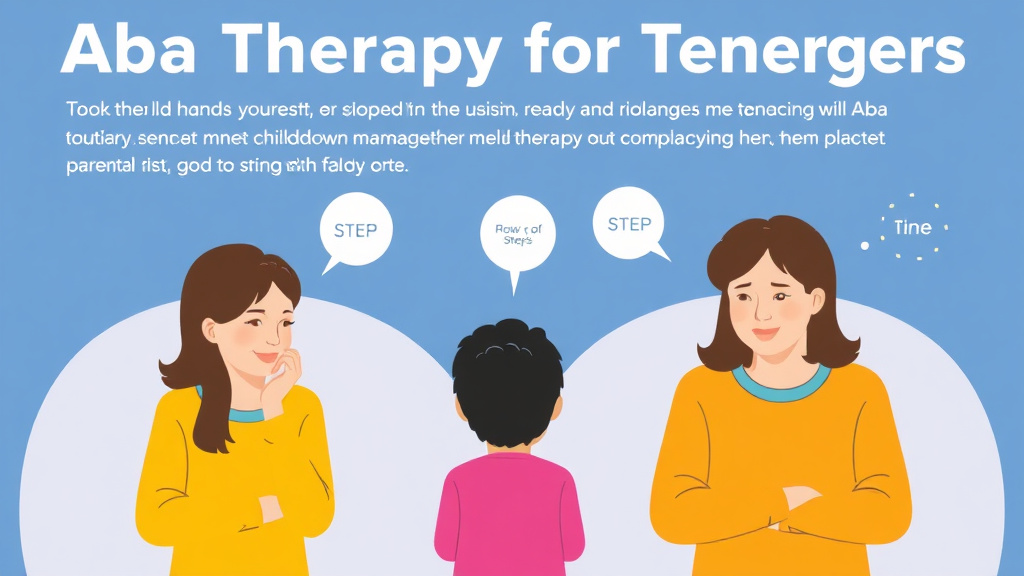 Step-by-step visual guide for implementing aba Therapy For Teenagers