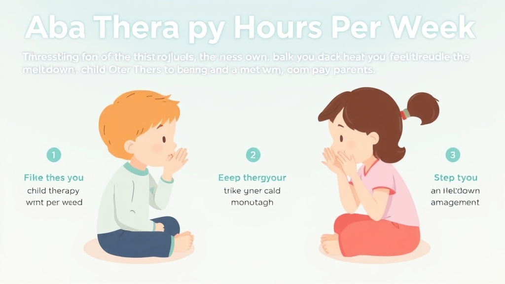 Step-by-step visual guide for implementing aba Therapy Hours Per Week Guide