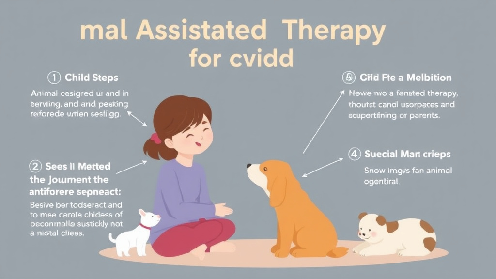 Step-by-step visual guide for implementing animal Assisted Therapy For Children