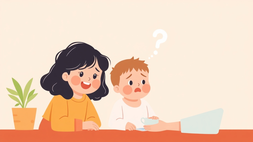 A professional illustration depicting concerns About Aba Therapy