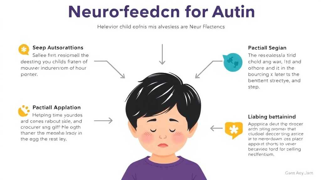 Real-world application diagram for neurofeedback For Autism