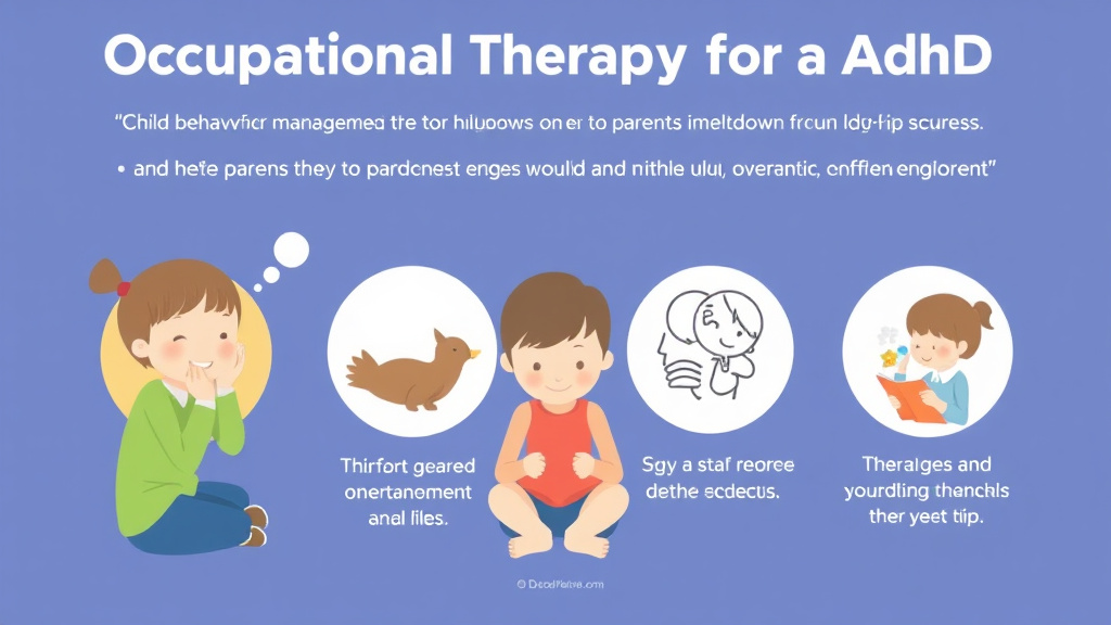 Real-world application diagram for occupational Therapy For Adhd