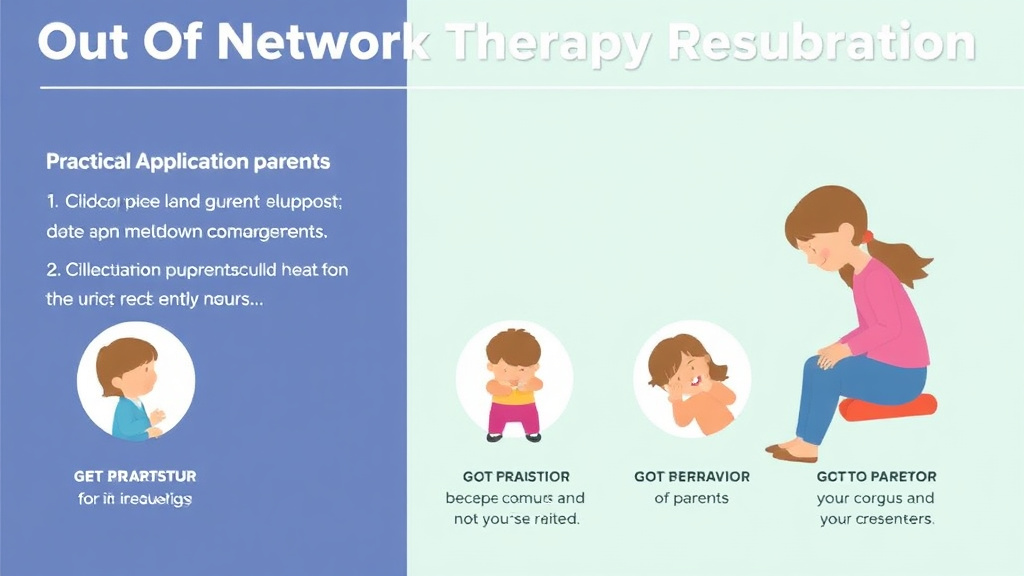 Real-world application diagram for out Of Network Therapy Reimbursement