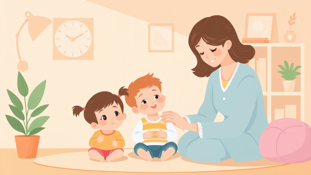 A professional illustration depicting self Care Skills Occupational Therapy