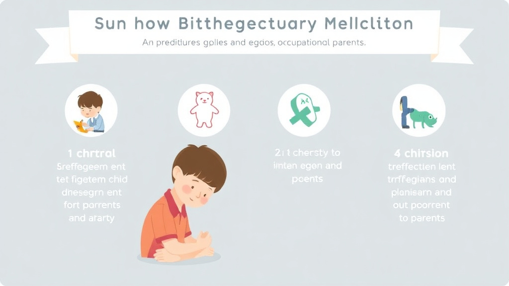 Action-oriented illustration showing how to apply sensory Integration Occupational Therapy