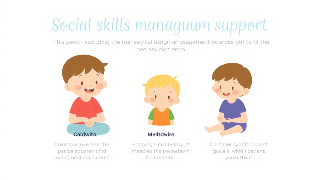 Real-world application diagram for social Skills Curriculum Options