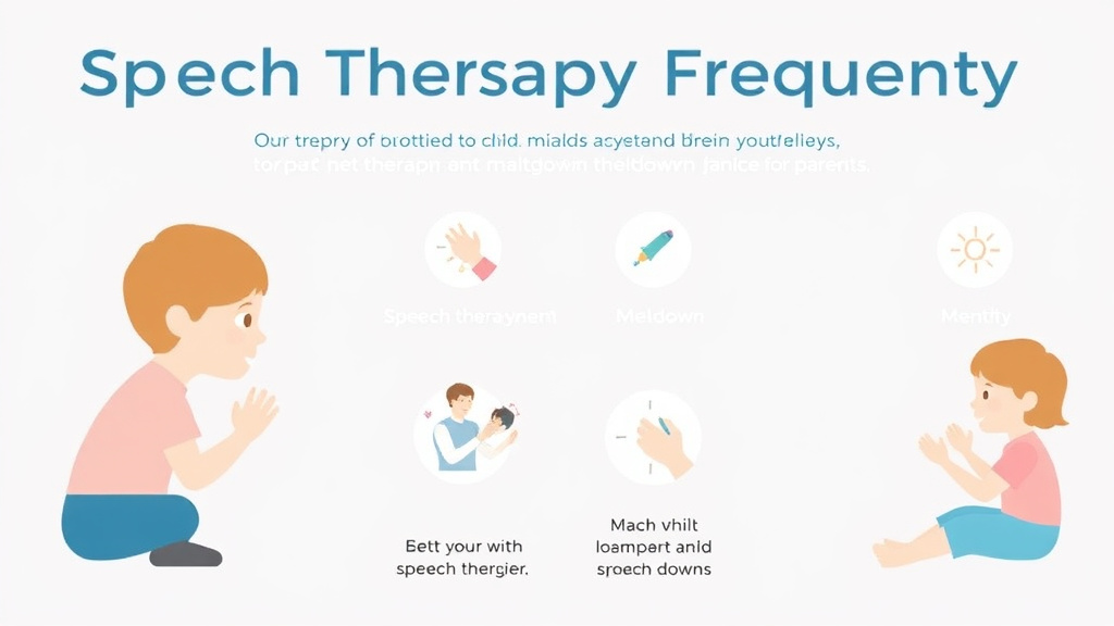 Practical workflow diagram for speech Therapy Frequency Recommendations