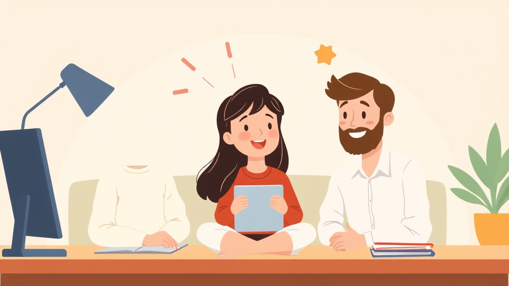 Educational graphic covering the essentials of telepractice Speech Therapy