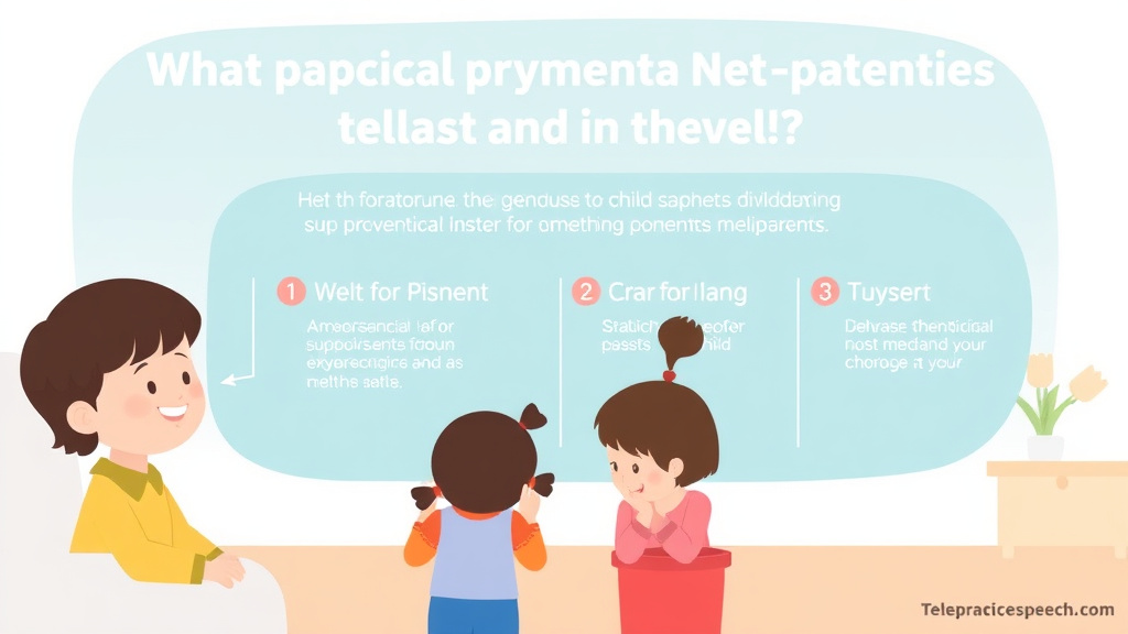 Step-by-step visual guide for implementing telepractice Speech Therapy