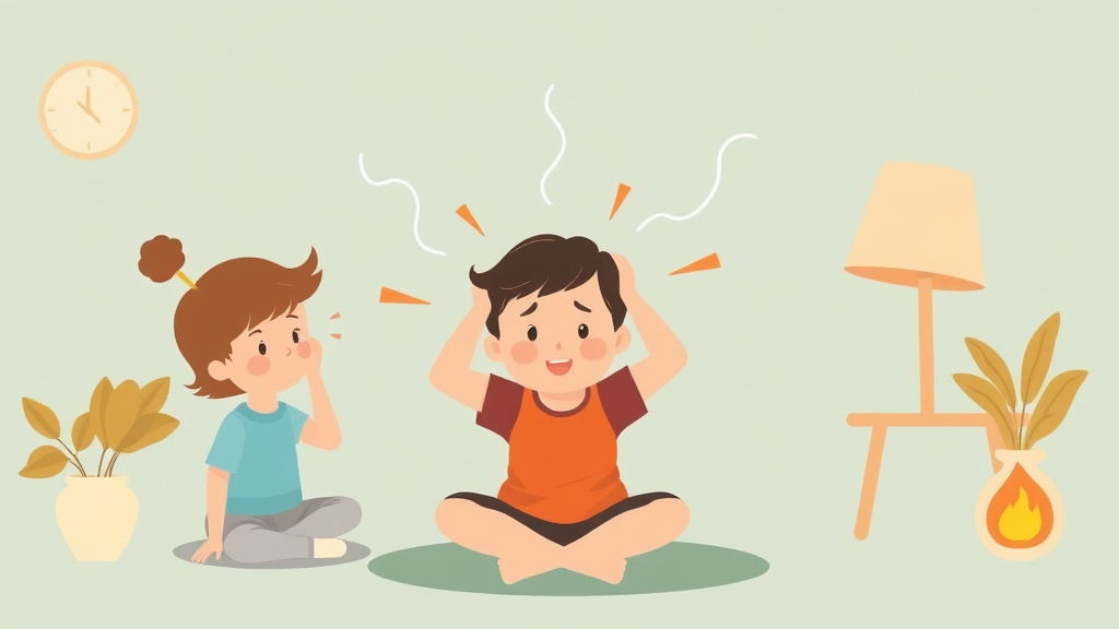 Illustration breaking down the fundamentals of therapy Burnout In Children
