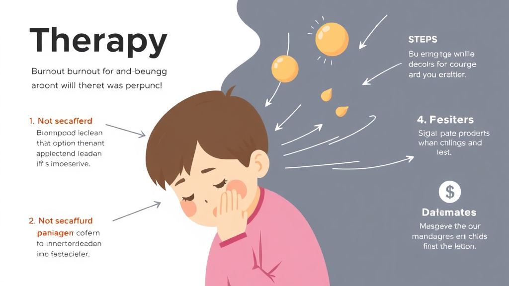 Real-world application diagram for therapy Burnout In Children