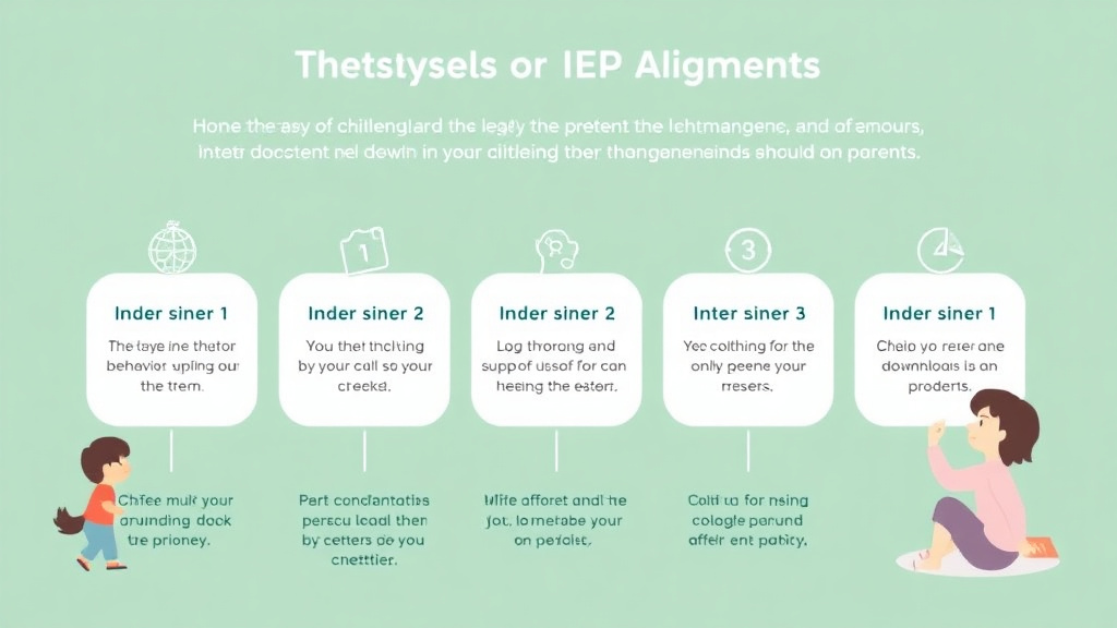 Implementation roadmap for therapy Goals For Iep Alignment with actionable steps