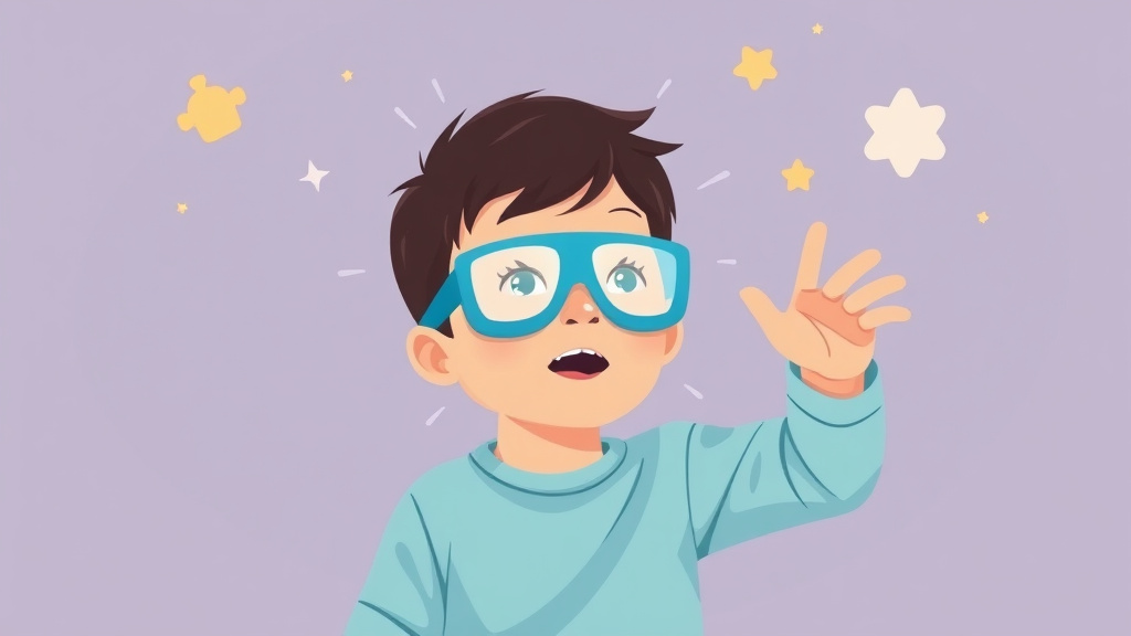 Clear illustration of vision Therapy For Autism with supporting details